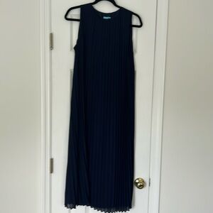 J. McLaughlin Bowen Dress. Size M. Navy Blue